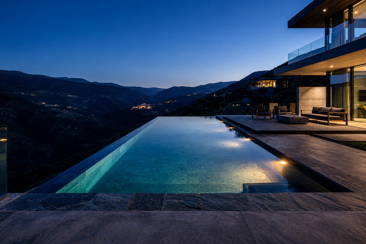 Infinity Edge real pool inspiration